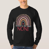 Blessed To Be Called Noni Rainbow Leopard Print Mo T-shirt (Voorkant)