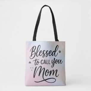 Blessed to Call You Mom Canvas tas - Een geweldig