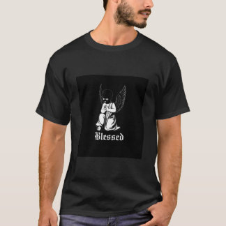 Blessed Trap ster T-shirt in zwart
