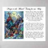 Blessed Trinity Prayer for Unity Poster (Voorkant)