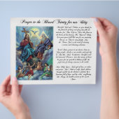 Blessed Trinity Prayer voor Unity Flyer (Hand)