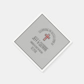 Blessed Union Wedding Napkins Servet (Hoek)