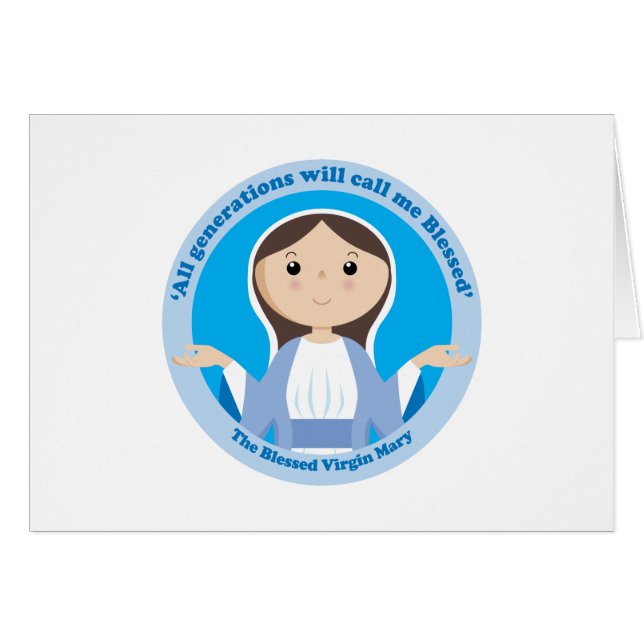Blessed Virgin Mary (Voorkant Horizontaal)