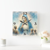 Blessed Virgin Mary and Children Vierkante Klok (Huis)