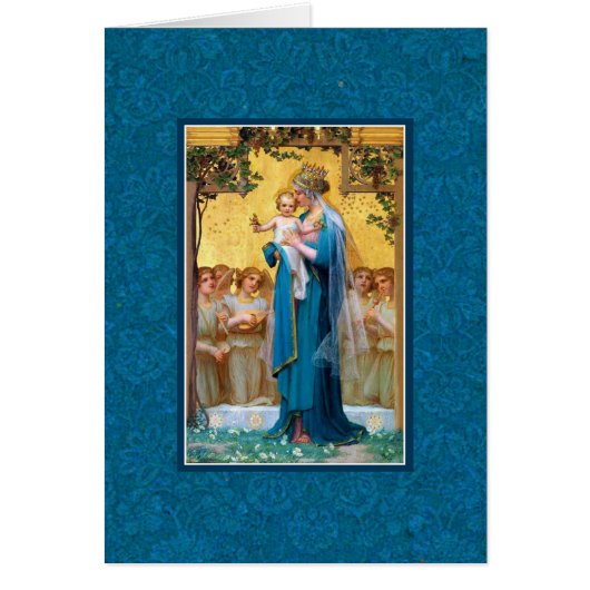 Blessed Virgin Mary Angels katholiek (Voorkant)