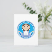 Blessed Virgin Mary Briefkaart (Staand voorkant)
