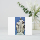 Blessed Virgin Mary Briefkaart (Staand voorkant)