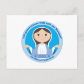Blessed Virgin Mary Briefkaart (Voorkant)