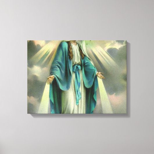 Blessed Virgin Mary Canvas Afdruk (Voorkant)