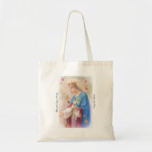 Blessed Virgin Mary Canvas Tote Bag (Voorkant)