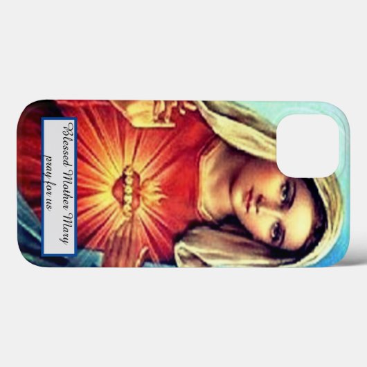 Blessed Virgin Mary Case-Mate iPhone Case (Achterkant (horizontaal))