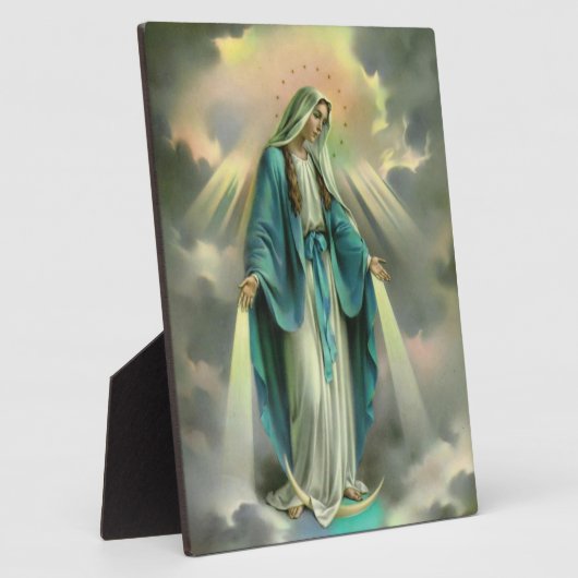 Blessed Virgin Mary Fotoplaat (Zijkant)