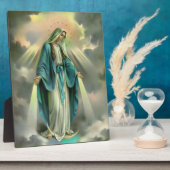 Blessed Virgin Mary Fotoplaat (Zijkant)