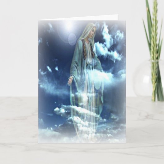 Blessed Virgin Mary Kaart (Voorkant)