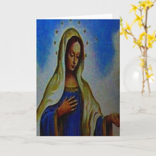 Blessed Virgin Mary Kaart (Gele Bloem)