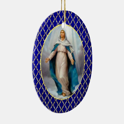 Blessed Virgin Mary Keramisch Ornament (Rechts)