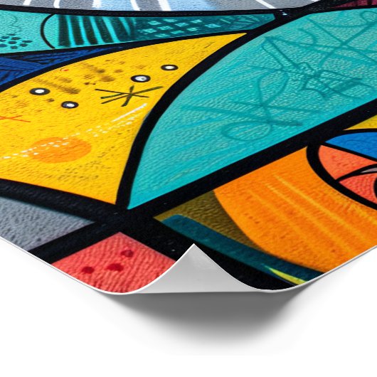 Blessed Virgin Mary Poster (Hoek)