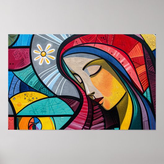 Blessed Virgin Mary Poster (Voorkant)