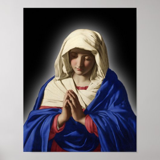 BLESSED VIRGIN MARY POSTER (Voorkant)