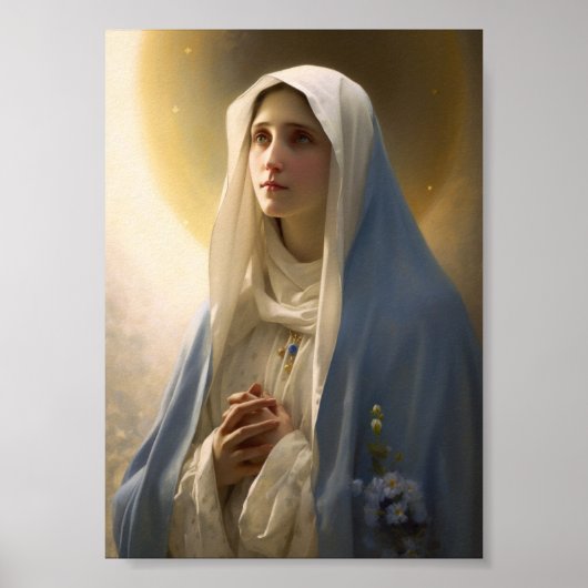 Blessed Virgin Mary Poster (Voorkant)