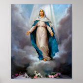Blessed Virgin Mary Poster (Voorkant)