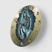 Blessed Virgin Mary Prayer Ronde Klok (Hoek)