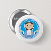 Blessed Virgin Mary Ronde Button 5,7 Cm (Voorkant /achterkant)