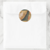 Blessed Virgin Mary Ronde Sticker (Tas)