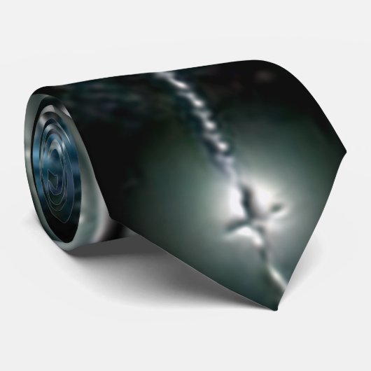 Blessed Virgin Mary Rosary Stropdas (Opgerold)