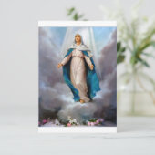 Blessed Virgin Mary Save The Date (Staand voorkant)