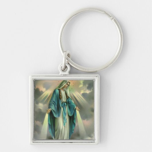 Blessed Virgin Mary Sleutelhanger (Voorkant)