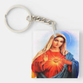 Blessed Virgin Mary Sleutelhanger (voorkant)