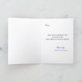 Blessed Virgin Mary Sympathy Kaart (Binnen)