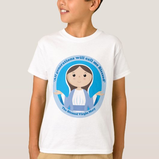 Blessed Virgin Mary T-shirt (Voorkant)