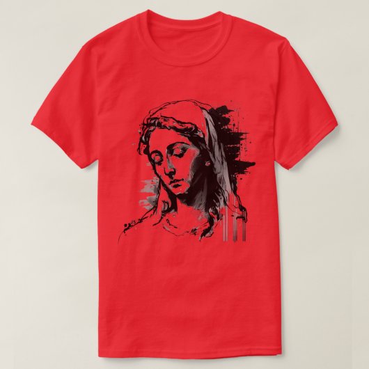 Blessed Virgin Mary T-shirt (Design voorkant)
