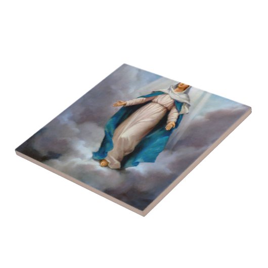 Blessed Virgin Mary Tegeltje (Zijkant)