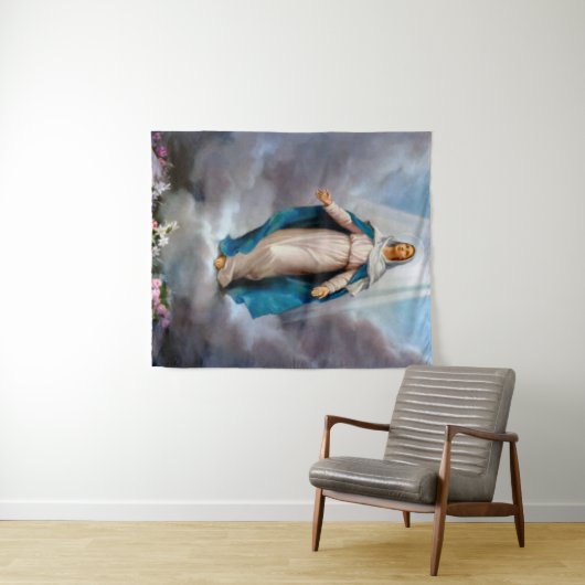 Blessed Virgin Mary Wandkleed (In Situ (horizontaal))