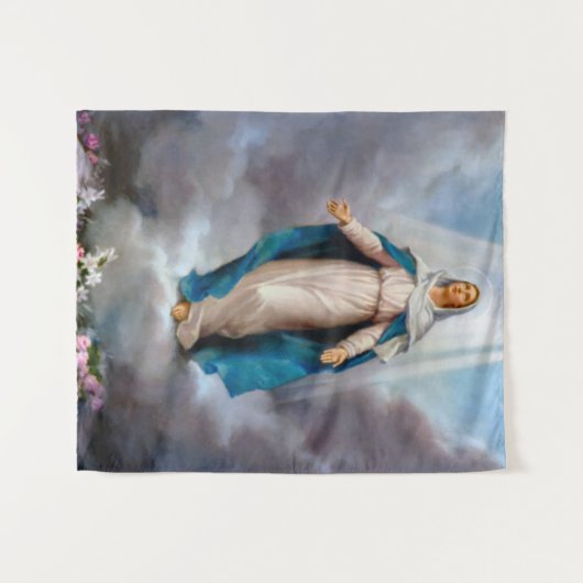 Blessed Virgin Mary Wandkleed (Voorkant (horizontaal))