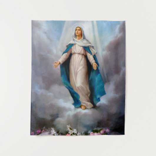 Blessed Virgin Mary Wandkleed (Voorkant)