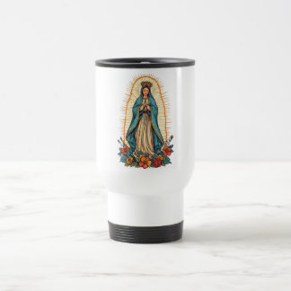 Blessed Virgin of Guadalupe Travel Mug Reisbeker