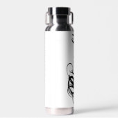 Blessed! Water Bottle (White) Waterfles (Voorkant)