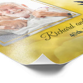 Blessed Wedding of Jubileum Foto Portret Afdruk (Hoek)