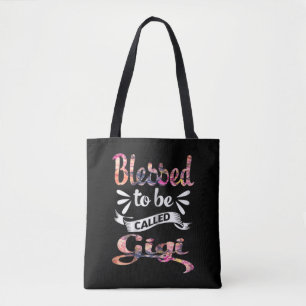 Blessed wordt Gigi genoemd Tote Bag