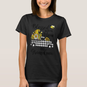 Blessed wordt grootmoeder grootma grootma Mot geno T-shirt