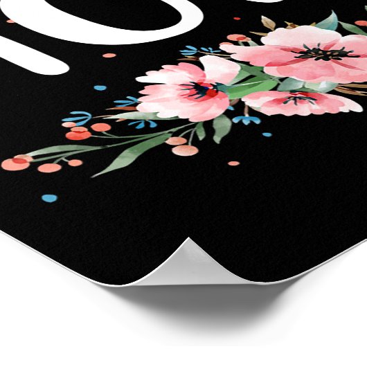 Blessed wordt mama Moederdag Love Family genoemd Poster (Hoek)