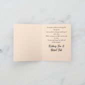 Blessed Yule Holiday Card Feestdagen Kaart (Binnen)