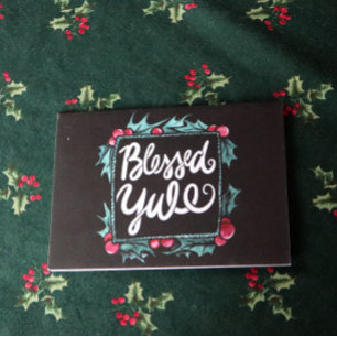 Blessed Yule Kaart