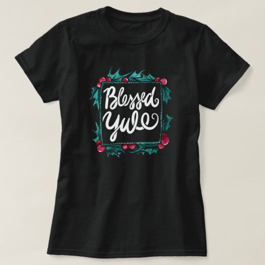 Blessed Yule T-shirt (Design voorkant)