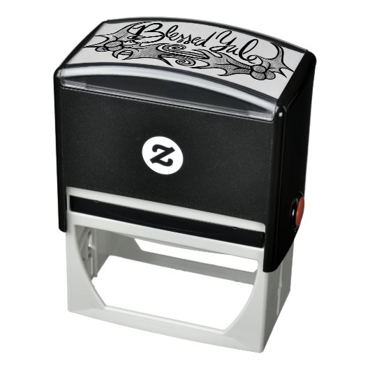 Blessed Yule Zelfinktende Stempel (Product)