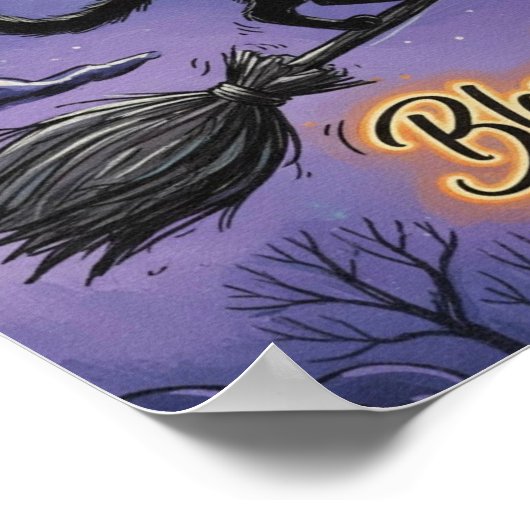 BlessedSamhainCat Poster (Hoek)